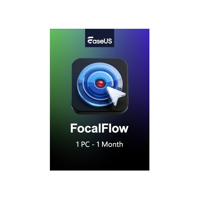 EaseUS FocalFlow - 1 PC/ 1 Month