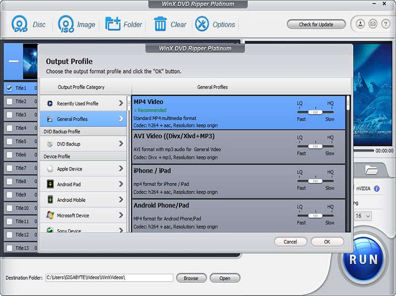 WinX DVD Ripper Ultimate key